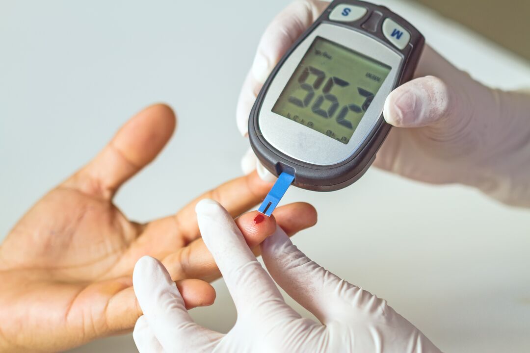 high blood sugar levels during screening before taking Glucoren